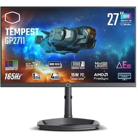 Resim Cooler Master CMI-GP2711 27" 1 MS 165 Hz FreeSync 2K QHD VA LED Monitör 