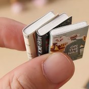 Resim 1/10/20 Adet Karışık Minyatür Simülasyon İngilizce Kitaplar, 1:12 Bebek Evi Aksesuarları İçin Uygun, DIY Mobilya Modelleri, Dekorasyon, Noel, Yılbaşı, Sevgililer Günü, Paskalya, Sayfa Çevirme Yok Minyatür Simülasyon İngiliz Kitapları Mini DIY Modeller 