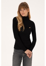 Resim U.s. Polo Assn. Kadın Siyah Kazak /triko 50314756-vr046 Sıyah 