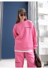 Resim Fonna Fashion Esf-2304 Bayan Eşofman Takım Pembe 