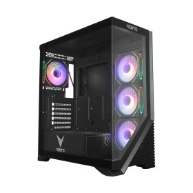Resim Vento VG4202FLA Atx Tower, 850W 80+ Siyah, Temperli Cam, Rgb, Mesh, Atx Gamıng Kasa 