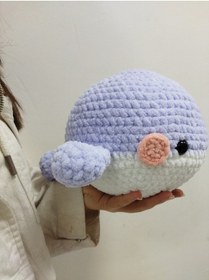 Resim Amigurumi Kadife Balina 