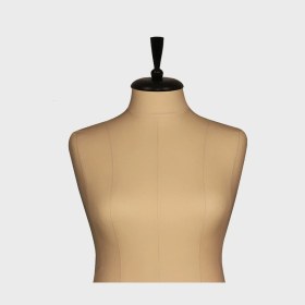 Resim Manken İstanbul Yüksek Kalite 42 Beden Keten Kumaş Dikine Iğne Batabilen Terzi Mankeni Prova Mankeni 