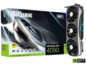 Resim ZOTAC GeForce RTX 4090 GAMING TRINITY ZT-D40900D-10P 24GB GDDR6X 384 Bit Ekran Kartı 