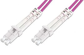 Resim BC-FO-5LCLC-03/4 Beek LC-LC Fiber Optik Patch Kablo, 3 metre, Multimode, 3.0mm Duplex, 50/125, OM 4, LSZH 