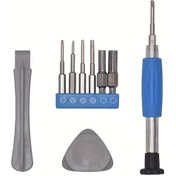 Resim Cloud011 2'li Mavi Tornavida Seti - Nintendo Game Boy Xbox Ps3 Ps4 Kumanda Tamir Aleti 