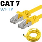 Resim Irenis CAT7 Kablo S/FTP LSZH Ethernet Network Lan Ağ Kablosu 2 M-Sarı 