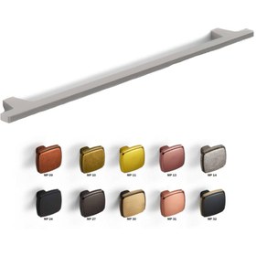 Resim ÇEBİ Mat Antrasit 160 mm Çekme Mobilya Kulpu (B963160127) 