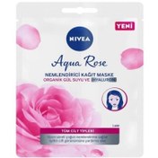Resim Nivea Aqua Rose Nemlendirici Kağıt Maske 