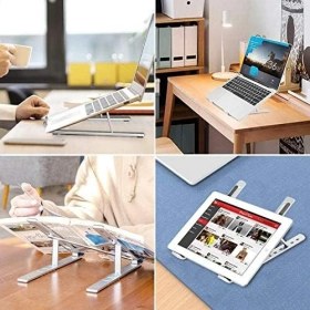 Resim HT-119 Katlanır Laptop ve Tablet Standı, Siyah 