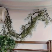 Resim 1 adet büyük boy yapay sarmaşık - iç ve dış mekan dekorasyonu, duvar sanatı süslemesi, ön avlu ye 