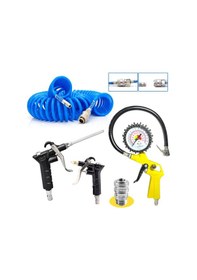 Resim Proxtech Kompresör Lastik Şişirme. Spiral Hava Hortumu 15 Mt 