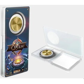 Resim F-yuvarlak Oyun Joystick Cep Telefonu Rocker iPhone Uyumlu Android Tablet Metal Düğme Vantuz Ile Pubg 
