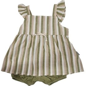 Resim Babydoll Elbise Miniworld -11122 Yeşil 