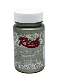 Resim Riculti Surface Titanium 2506 Barok Bej Metalik 90 Cc - Blba-290788 Renkli 