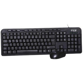 Resim Inca Imk-375t Q Türkçe Usb Multimedya Siyah Klavye+ Mouse-208129 