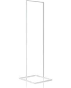 Resim Sort Beyaz Metal Elbise Askılığı Küçük Beyaz 