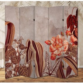 Resim dbsanat Doğa Temalı Özel Tasarım Paravan Room Divider 180 x 200 cm 