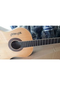 Resim Klasik Gitar Tam Boy 4/4 İsme Özel Klasik Gitar Tam Set 