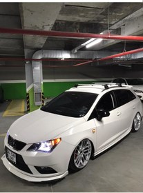 Resim Seat İbiza 2009-2017 Batman Yarasa Ayna Kapağı Piano Siyah 
