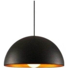 Resim Riolight Retro Siyah Içi Gold Tekli Metal Sarkıt Çap: 30Cm (538287344) 