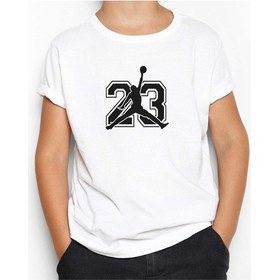 Resim Zepplin Giyim Black 23 Beyaz Çocuk Tişört Beyaz 