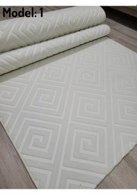 Resim Arbese Premium Halı Yolluk Oturma Odası, Mutfak, Antre Ve Koridor Halısı Krem Arbs1bnyn 