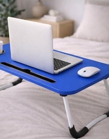 Resim Laptop Sehpası Masası Katlanabilir Yatak Koltuk Üstü Kahvaltı Bilgisayar Sehpası 