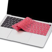 Resim Pembe Laptop Macbook Air Klavye Koruyucu Us-tr Harf Baskılı A1932 Ile Uyumlu McStorey