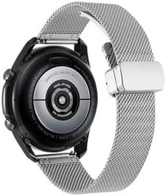 Resim CONSTRAIN Huawei GT2 46mm İle Uyumlu KRD, 85 22mm Metal Zore Kordon, Gümüş 