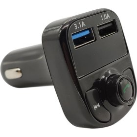 Resim Torima Transmitter Bt USB Mp3 Micro Sd Kart Çakmaklık Müzik Çalar Araç Kiti X8 Siyah 