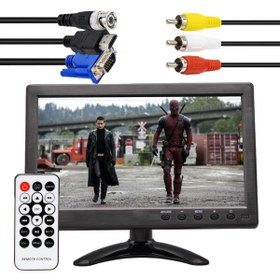 Resim Powermaster PM-6092 10.1" Çok Fonksiyonlu 1080P HD Araç Monitörü - HDMI/VGA/BNC/RCA/USB Girişli 