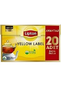Resim Lipton Yellow Çay 120'li Demlik Poşet 