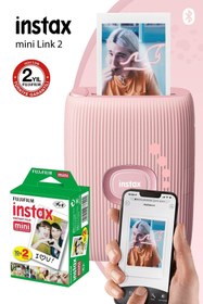 Resim İnstax Mini Link 2 Toz Pembe Akıllı Telefon Yazıcısı 