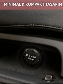 Resim Gözcü Mobil Mega Takip Cihazı IOS Android Uyumlu Motor Araç Taşıt GPS Cihazı Su Geçirmez (5-10 Dakika Aralıklı) 