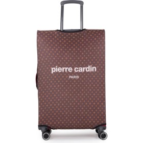 Resim Pierre Cardin Büyük Boy Koruyucu Valiz Kılıfı Likralı 