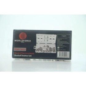 Resim Worldforce Kama Seti Karbon Çelik Woodruff Seti 80 Parça 