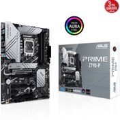 Resim ASUS PRIME Z790-P, 4xDDR5, 3x M.2, HDMI, DP, Type-C, 12-13.Nesil, LGA1700 Soket, ARGB Gaming Anakart 