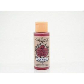 Resim Style Matt Kumaş Boya F-638 Bordo 59Ml 