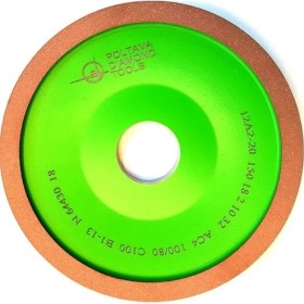 Resim Ctn Paltava Elmas Aşındırıcı Elmas Bileme Diamond 12A2-20 Takım Bileme 200X10 X20 Kum 100X80 