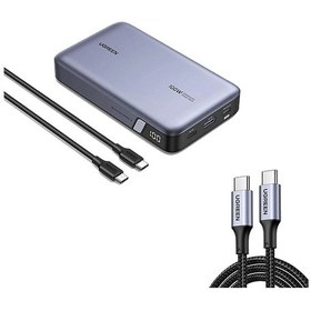 Resim Ugreen PB720 20.000 Mah 100W 2XUSB-C 1XUSB-A Powerbank 