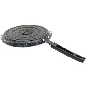 Resim 24cm Döküm Krep Tava 2 001 Siyah 