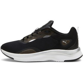 Resim Puma Puma SOFTRIDE Orla Metallic Dream Kadın Siyah Sneaker 