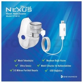 Resim Direct Nexus M10 Mesh Nebulizatör 