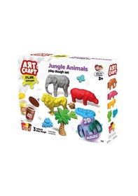 Resim Mey İthalat 03997 Art Craft Orman Hayvanları Hamur Set 168 Gr -fentoys 