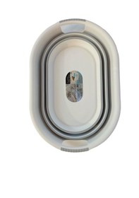 Resim Magic Katlanır Çamaşır Selesi 38 Litre Beyaz - Gri 