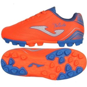 Resim Joma Tojs2308hg Toledo Jr 2308 Royal Hard Ground Turuncu/mavi Çocuk Krampon 