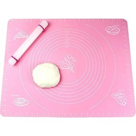 Resim Gondol 65X45 Ölçekli Silikon Hamur Açma Matı Büyük Boy 65X45 En Büyük Boy Birinci Kalite Silikon Hamur Açma Matı 