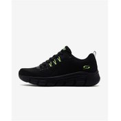 Resim Skechers 118101-bbk Bobs B Flex Electric Cool Erkek Siyah Sneaker Günlük Spor Ayakkabı Siyah | Orijinal 