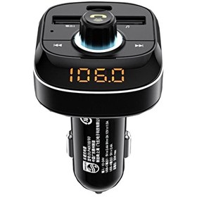 Resim Philips USB ve Type-C Şarjlı USB-Micro SD Okuyuculu Bluetooth 5.0 FM Transmitter 
